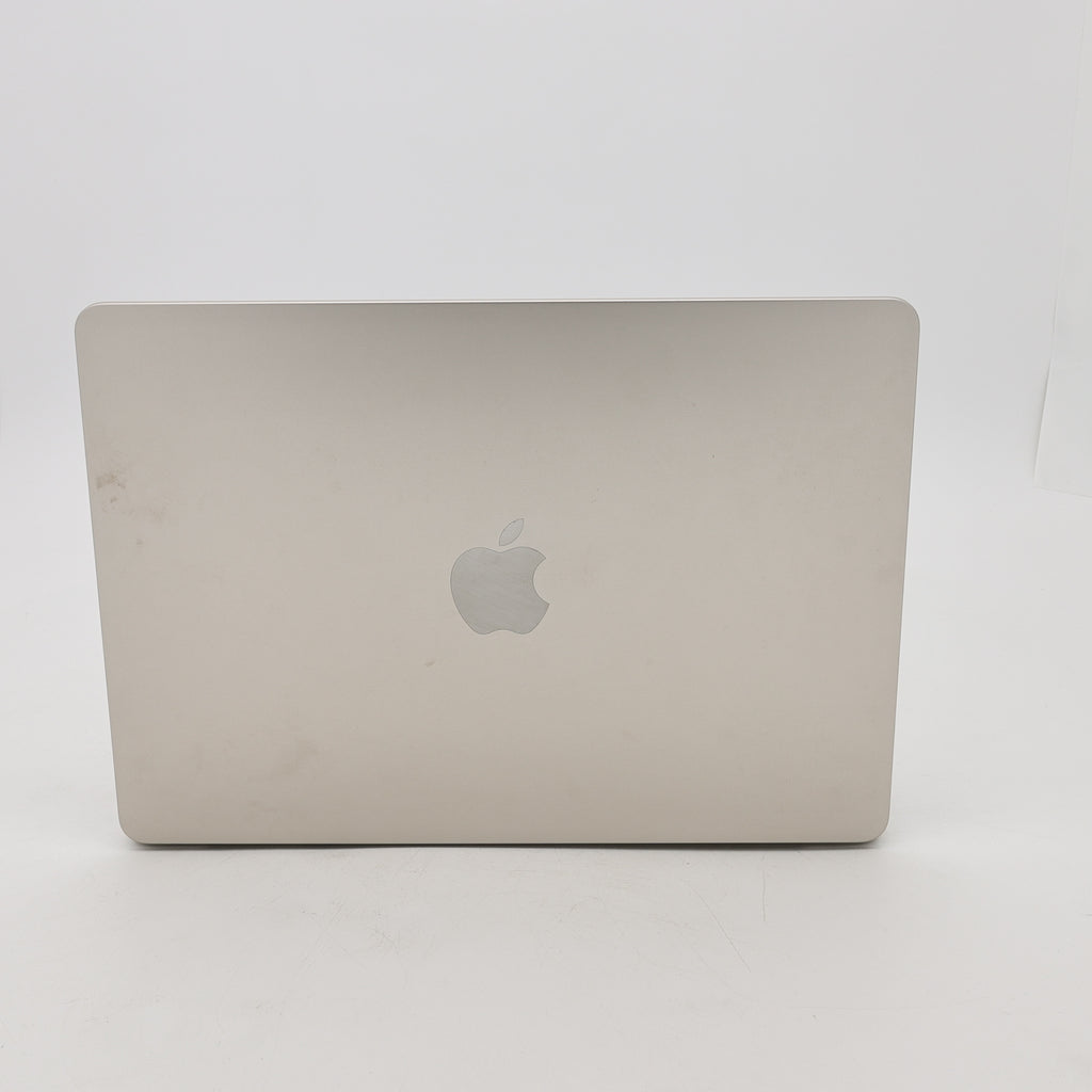 95新 Apple MacBook Air 22年 13寸 M2（8+8核） 8G RAM 256G SSD 星光色