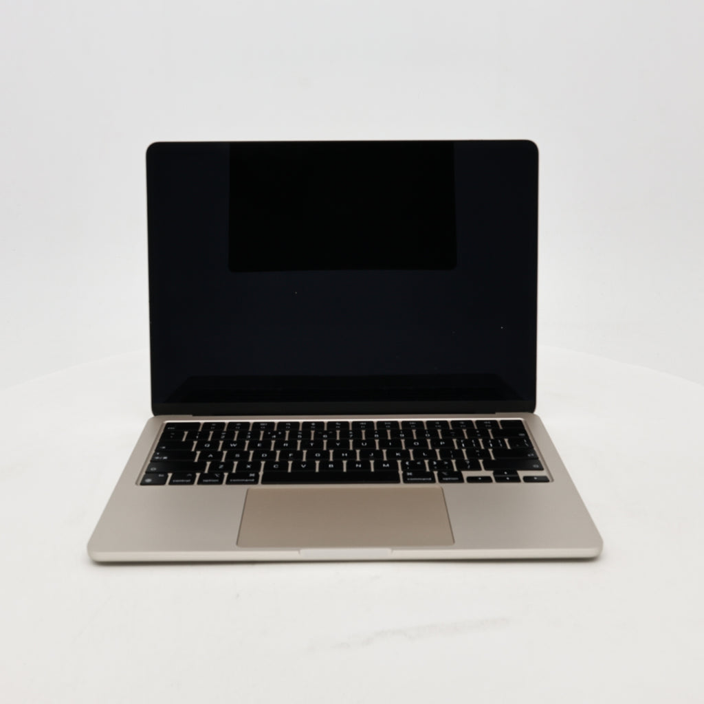 95新 Apple MacBook Air 22年 13寸 M2（8+8核） 16G RAM 256G SSD 星光色