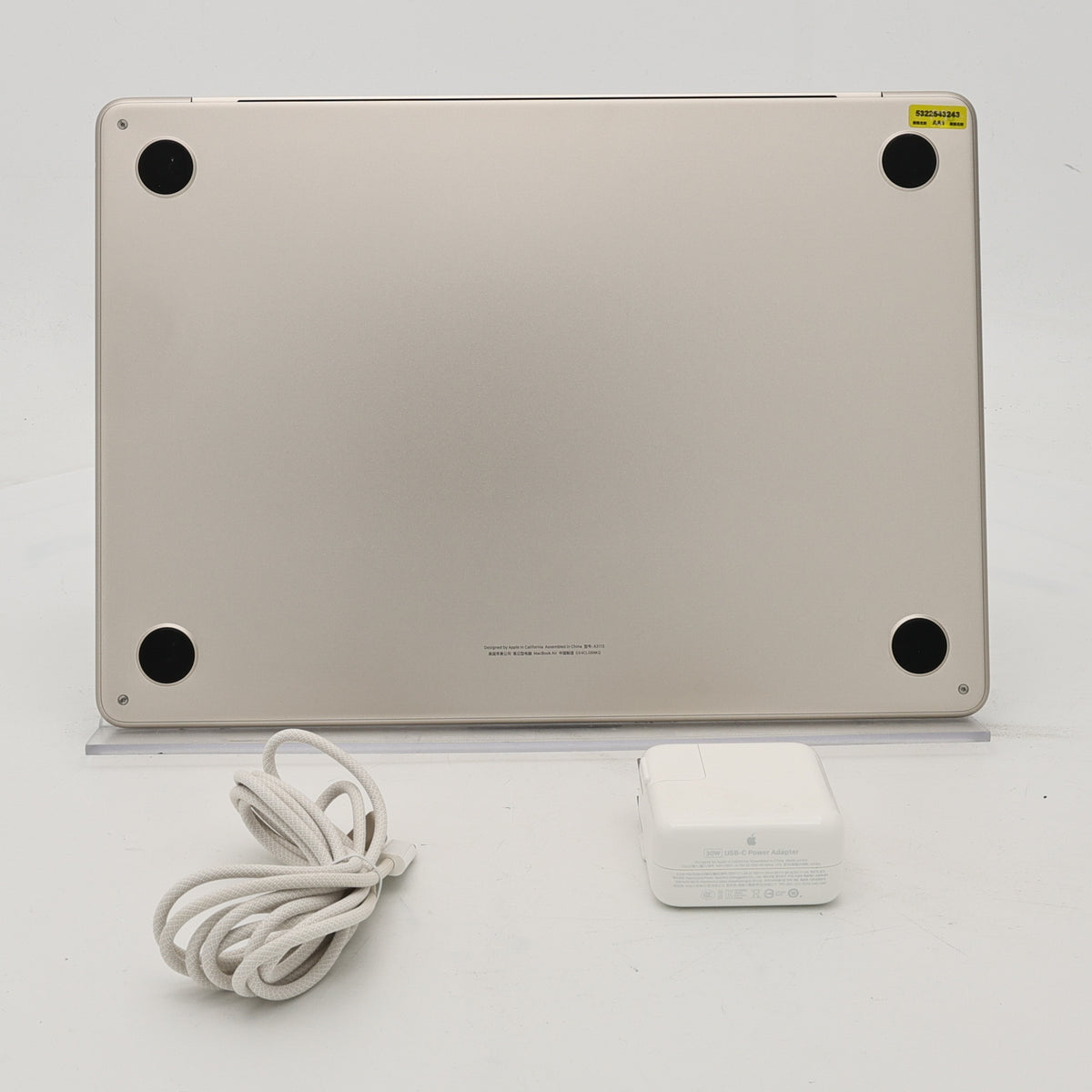 99新 Apple MacBook Air 24年 13寸 M3（8+8核） 8G RAM 256G SSD 星光色