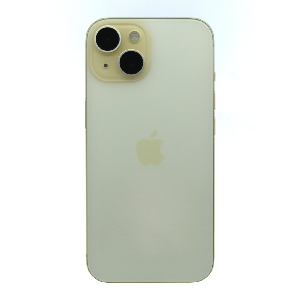95新 Apple iPhone 15 128G 黃色 中國大陸版