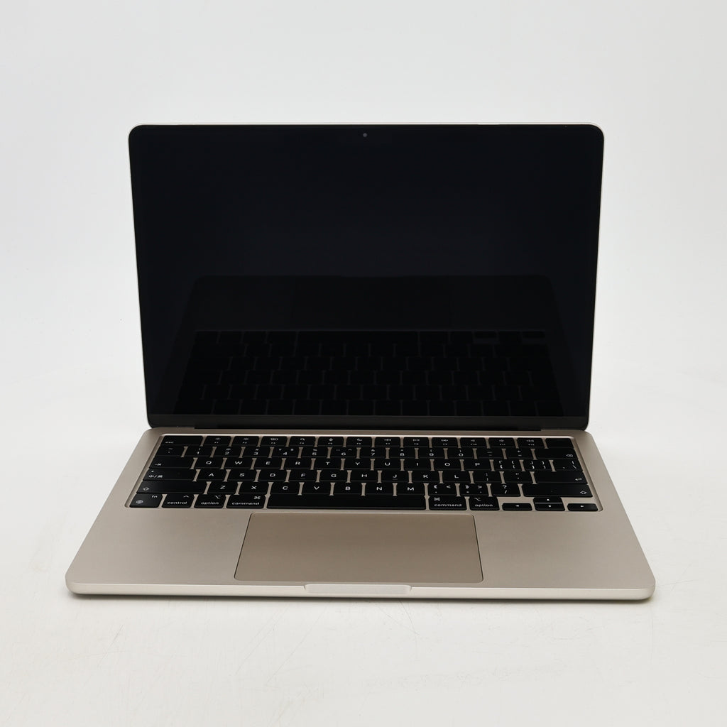 95新 Apple MacBook Air 22年 13寸 M2（8+8核） 8G RAM 256G SSD 星光色