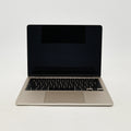 95新 Apple MacBook Air 24年 13寸 M3（8+8核） 8G RAM 256G SSD 星光色