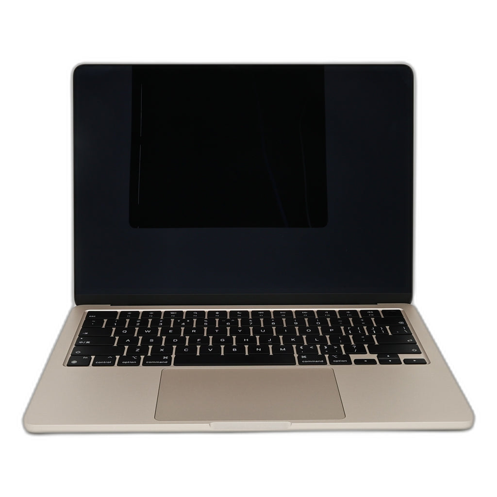 95新 Apple MacBook Air 22年 13寸 M2（8+8核） 8G RAM 256G SSD 星光色