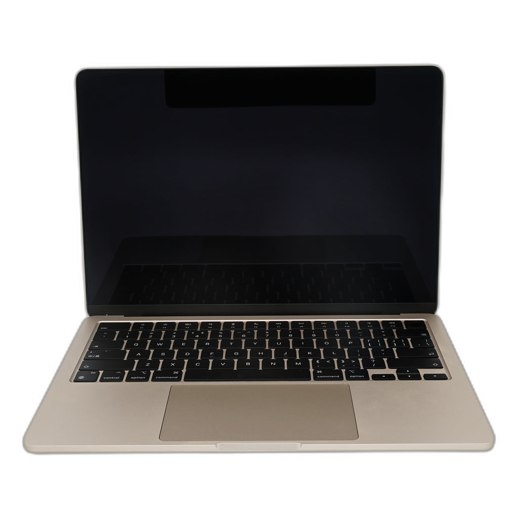 95新 Apple MacBook Air 22年 13寸 M2（8+8核） 16G RAM 256G SSD 星光色