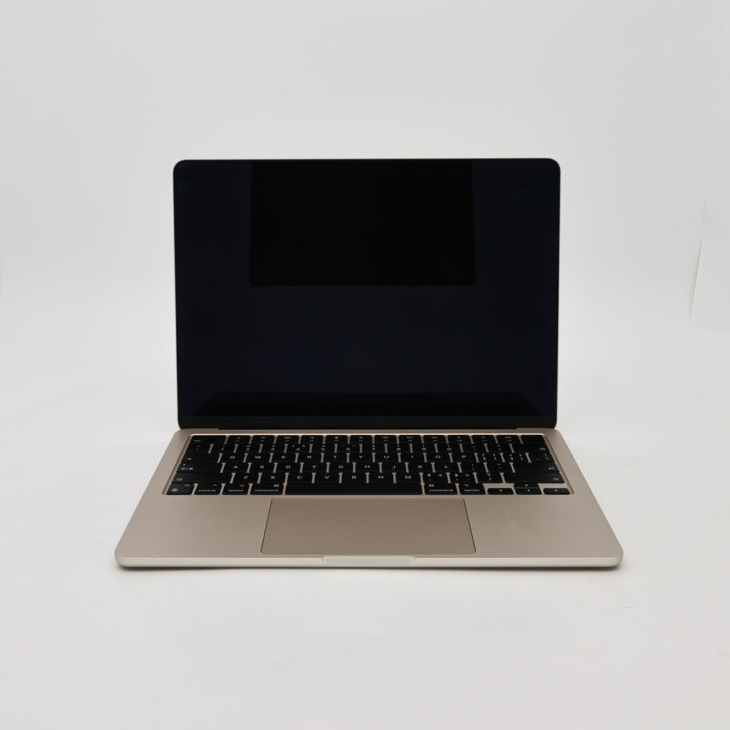 95新 Apple MacBook Air 22年 13寸 M2（8+8核） 8G RAM 256G SSD 星光色