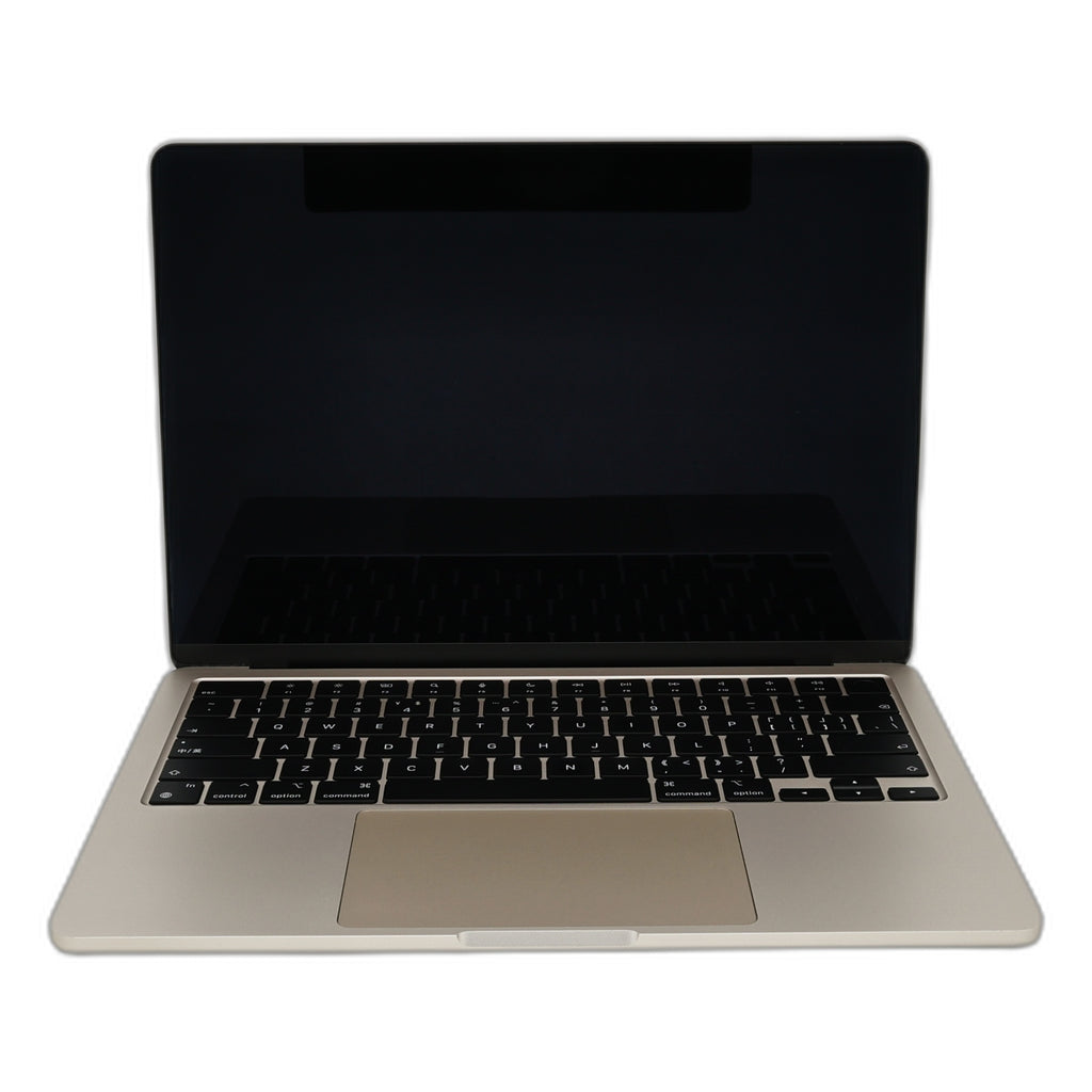 95新 Apple MacBook Air 22年 13寸 M2（8+8核） 8G RAM 256G SSD 星光色