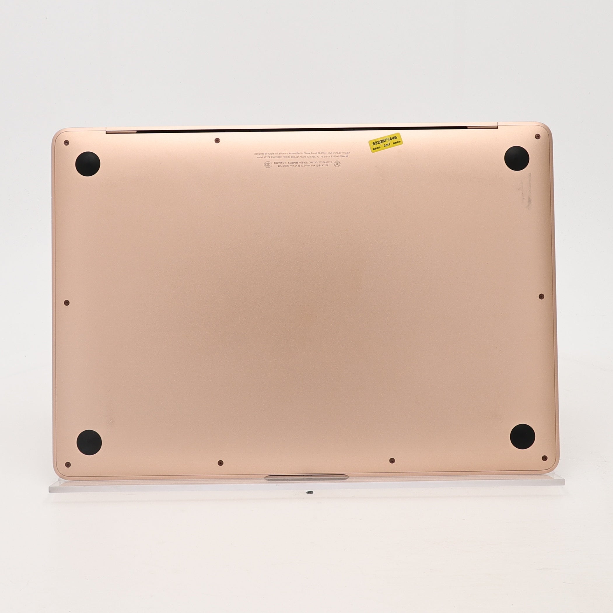 95新 Apple MacBook Air 20年 13寸 i5 1.1G 8G RAM 256G SSD 金色
