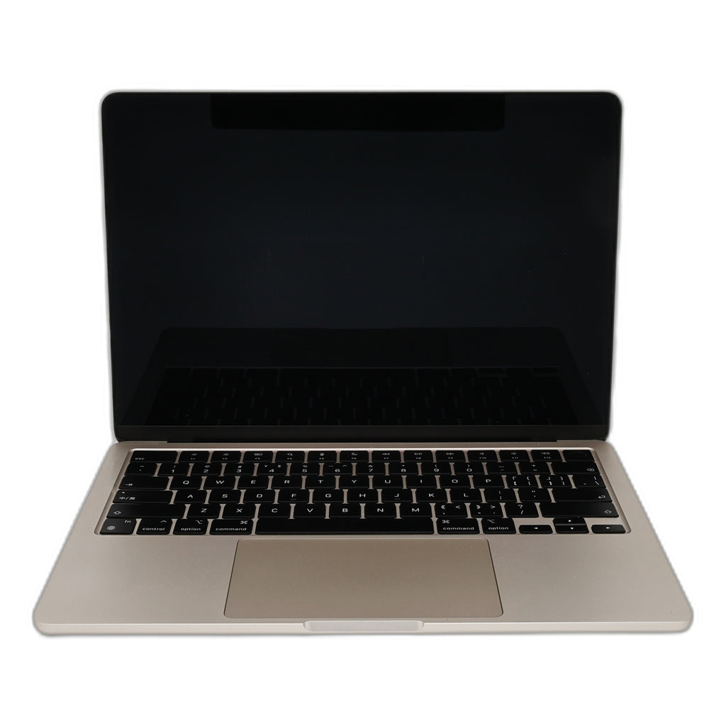 95新 Apple MacBook Air 22年 13寸 M2（8+8核） 8G RAM 256G SSD 星光色