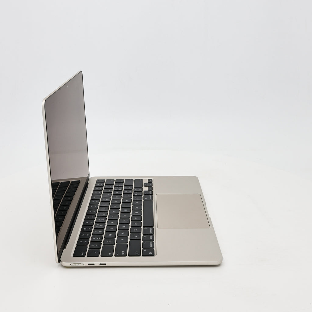 95新 Apple MacBook Air 22年 13寸 M2（8+8核） 8G RAM 256G SSD 星光色