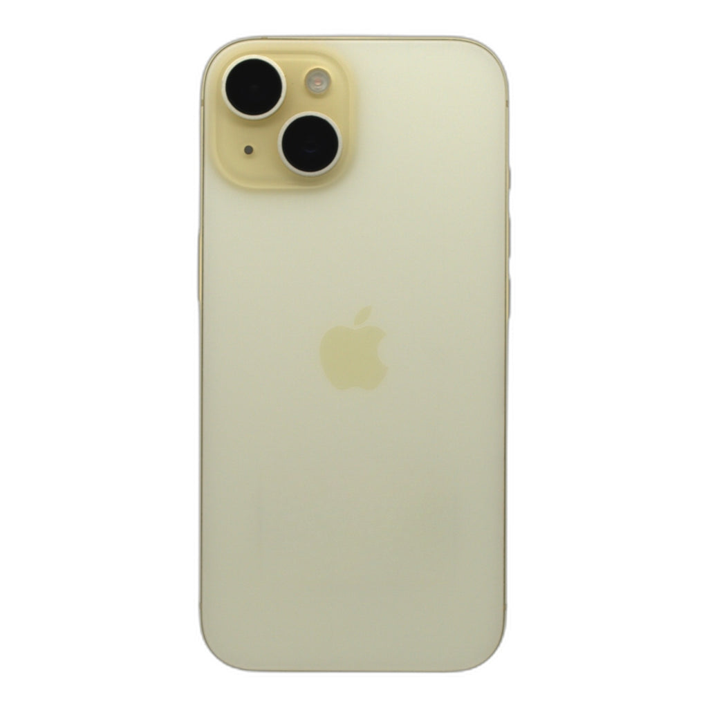 95新 Apple iPhone 15 128G 黃色 中國大陸版