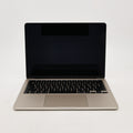 99新 Apple MacBook Air 24年 13寸 M3（8+8核） 8G RAM 256G SSD 星光色