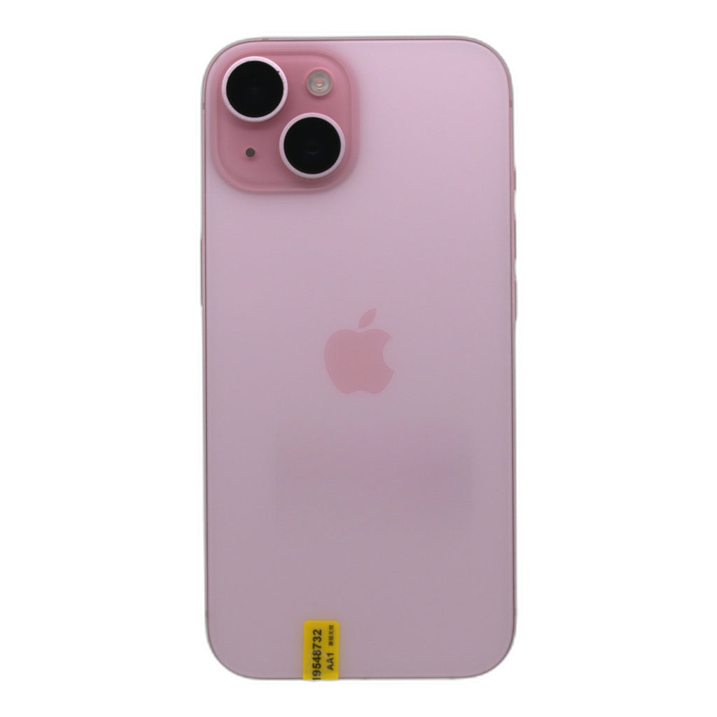 95新 Apple iPhone 15 128G 粉紅色 中國大陸版
