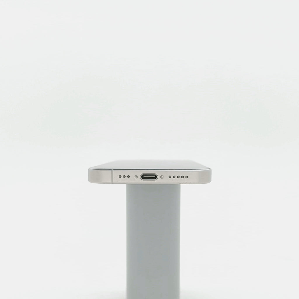 95新 Apple iPhone 15 Pro 128G 白色鈦金屬 中國大陸版