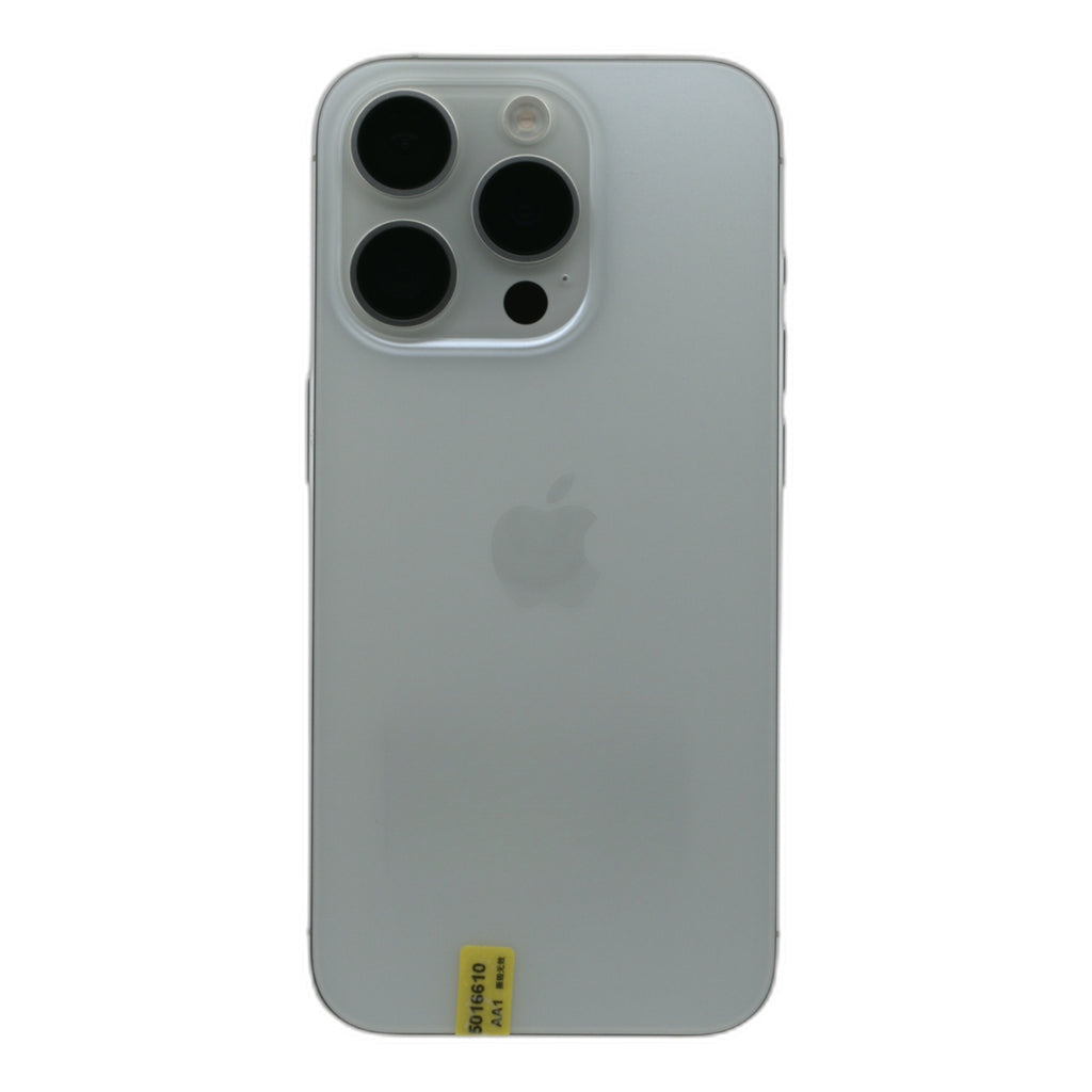 95新 Apple iPhone 15 Pro 128G 白色鈦金屬 中國大陸版