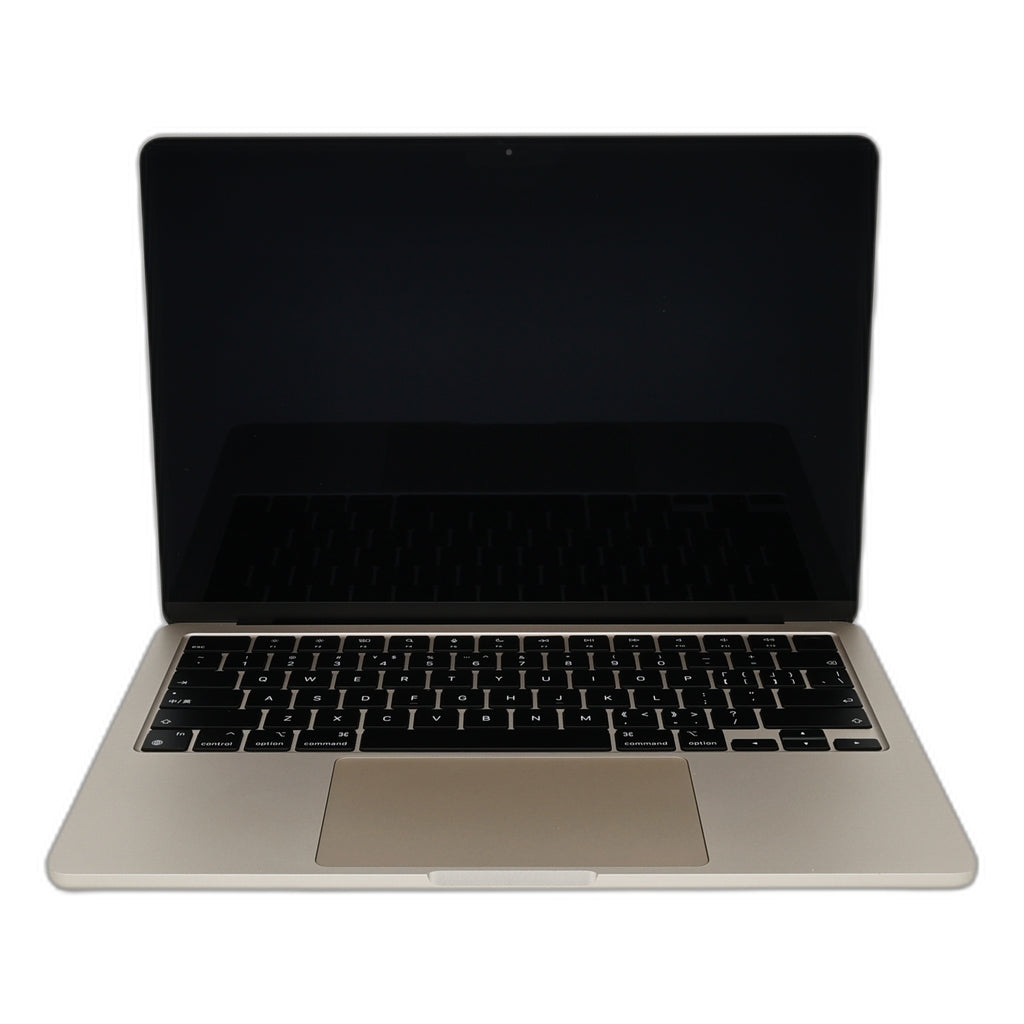 95新 Apple MacBook Air 22年 13寸 M2（8+8核） 16G RAM 256G SSD 星光色