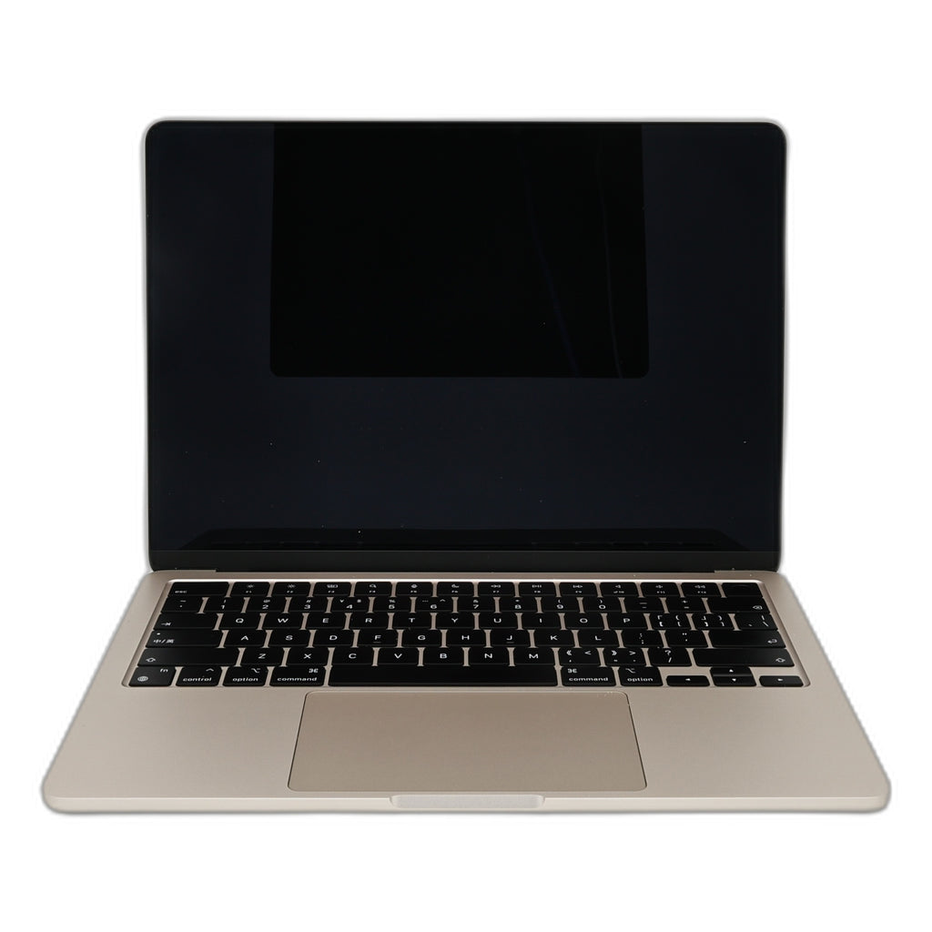 95新 Apple MacBook Air 22年 13寸 M2（8+8核） 16G RAM 256G SSD 星光色