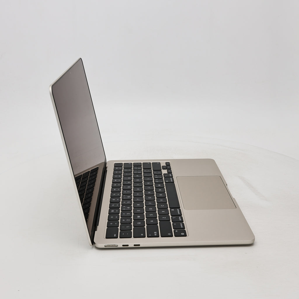 95新 Apple MacBook Air 22年 13寸 M2（8+8核） 8G RAM 256G SSD 星光色
