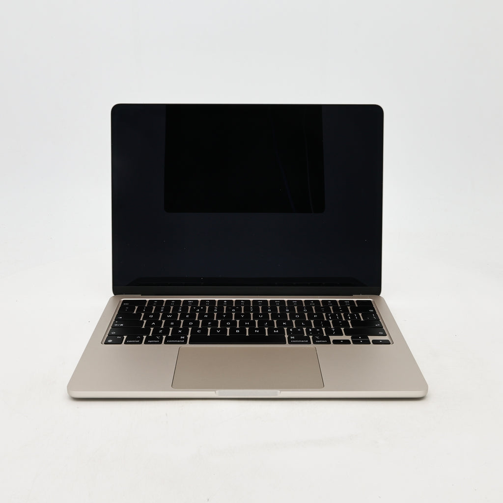 95新 Apple MacBook Air 22年 13寸 M2（8+8核） 16G RAM 256G SSD 星光色