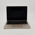 99新 Apple MacBook Air 22年 13寸 M2（8+8核） 16G RAM 256G SSD 星光色