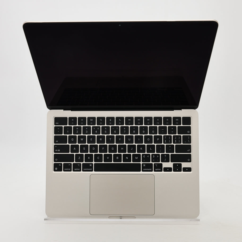 95新 Apple MacBook Air 22年 13寸 M2（8+8核） 8G RAM 256G SSD 星光色