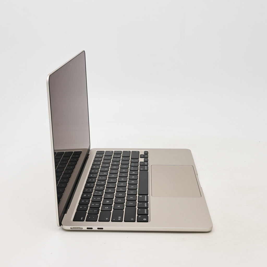 95新 Apple MacBook Air 22年 13寸 M2（8+8核） 8G RAM 256G SSD 星光色
